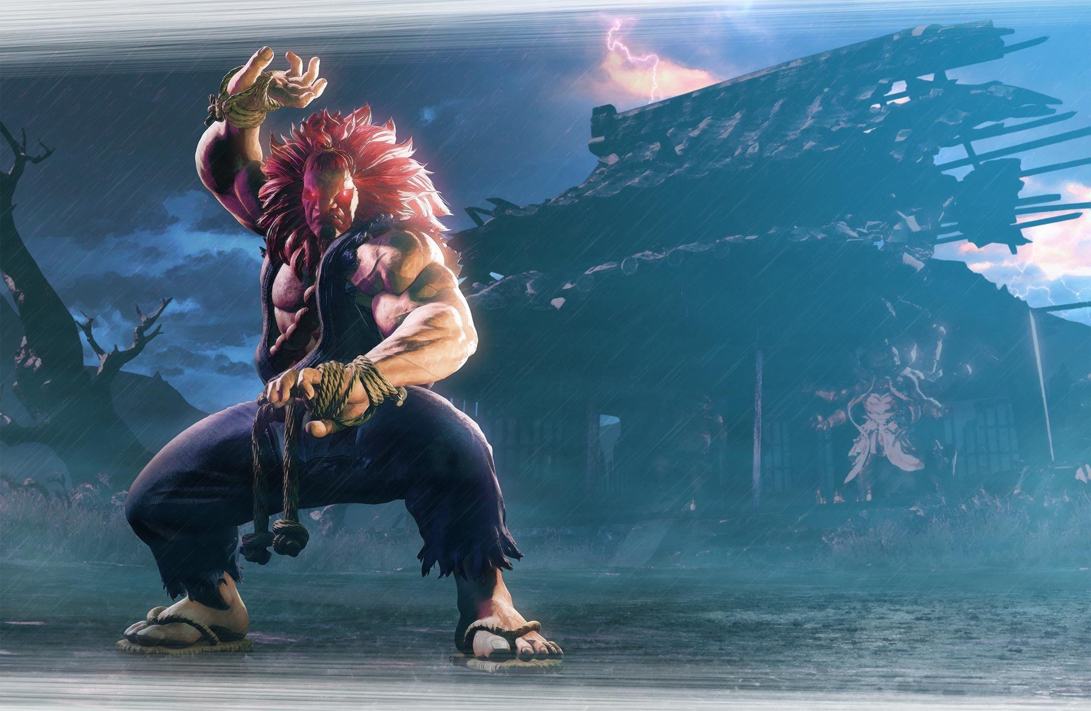 2202x1435 Street Fighter 5's Next Character Is Akuma, First Gameplay Released