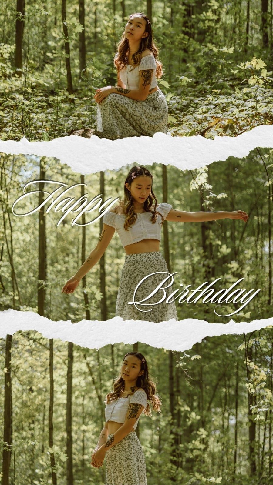 900x1600 Free customizable birthday Instagram Story templates