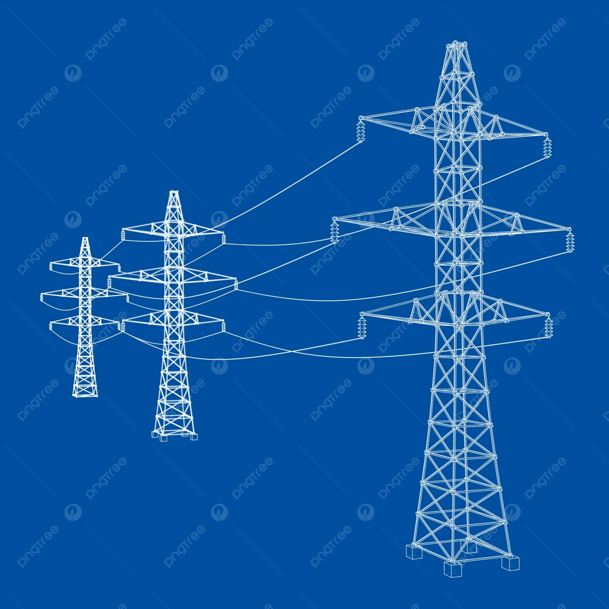 2500x2500 Electric Pylons Or Electric Towers Concept Vector Industry Electricity Pylon Vector, Industry, Electricity, Pylon Illustration Background And Wallpaper For Free Download