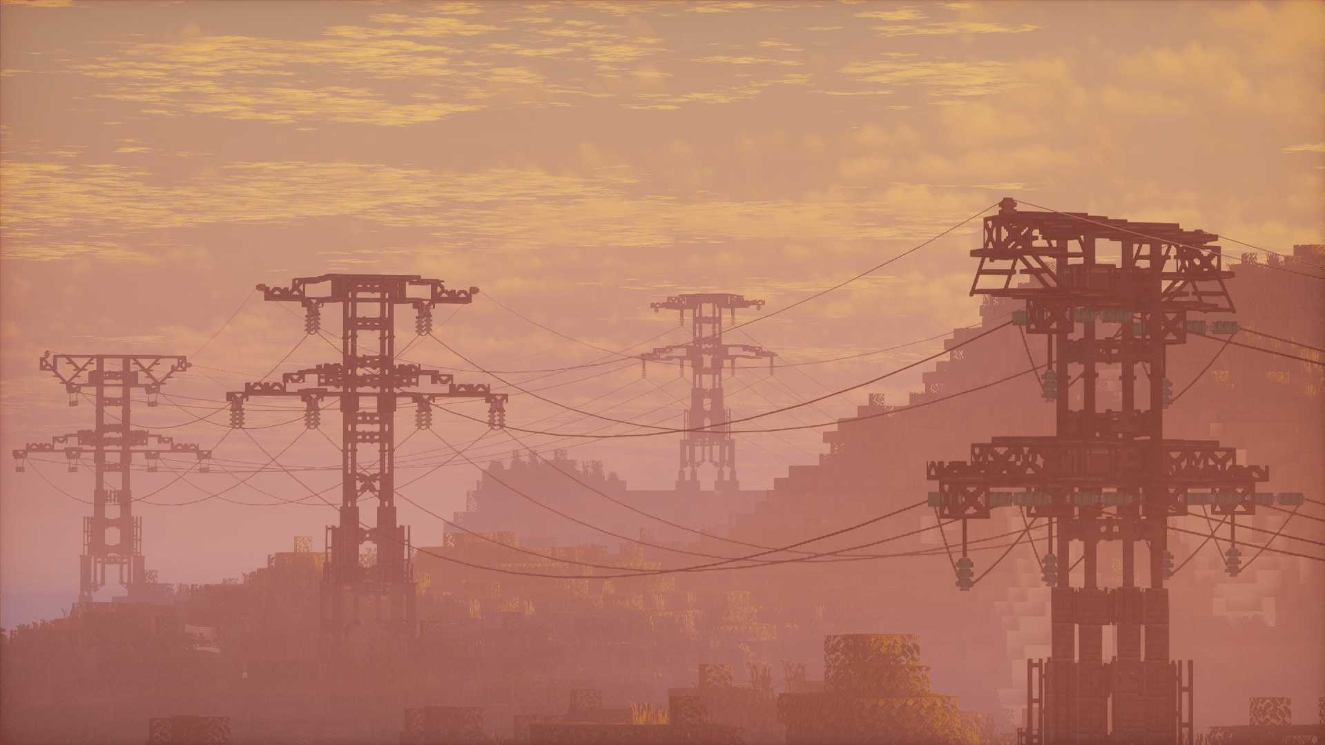 1919x1079 More Pylons! Along with showcases of them used in actual power lines