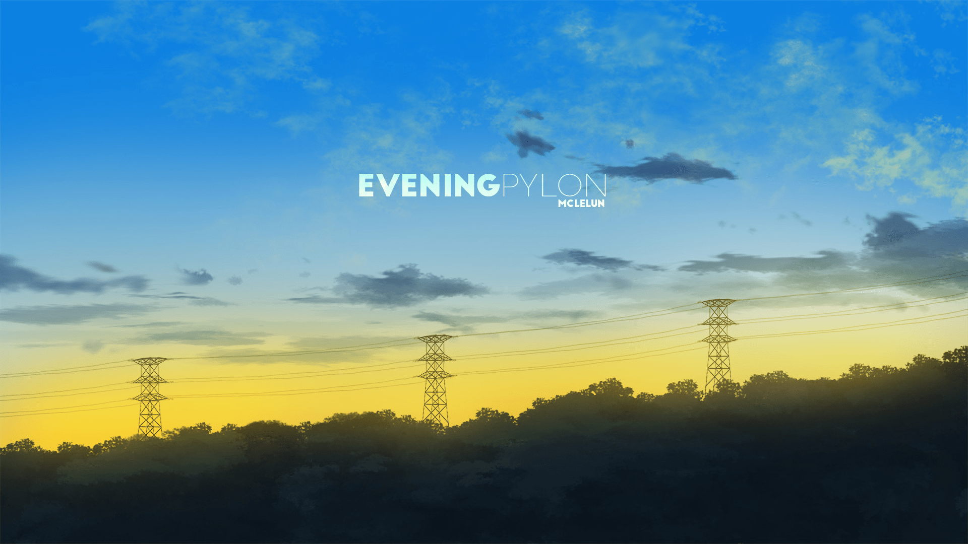 1920x1080 Evening Pylons