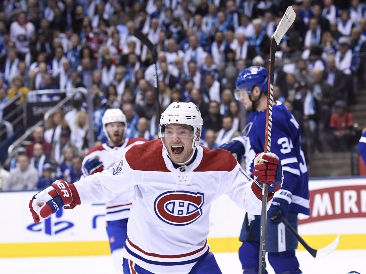 1280x960 Longtime Leaf Tie Domi says cheering for son Max as a Hab comes naturally