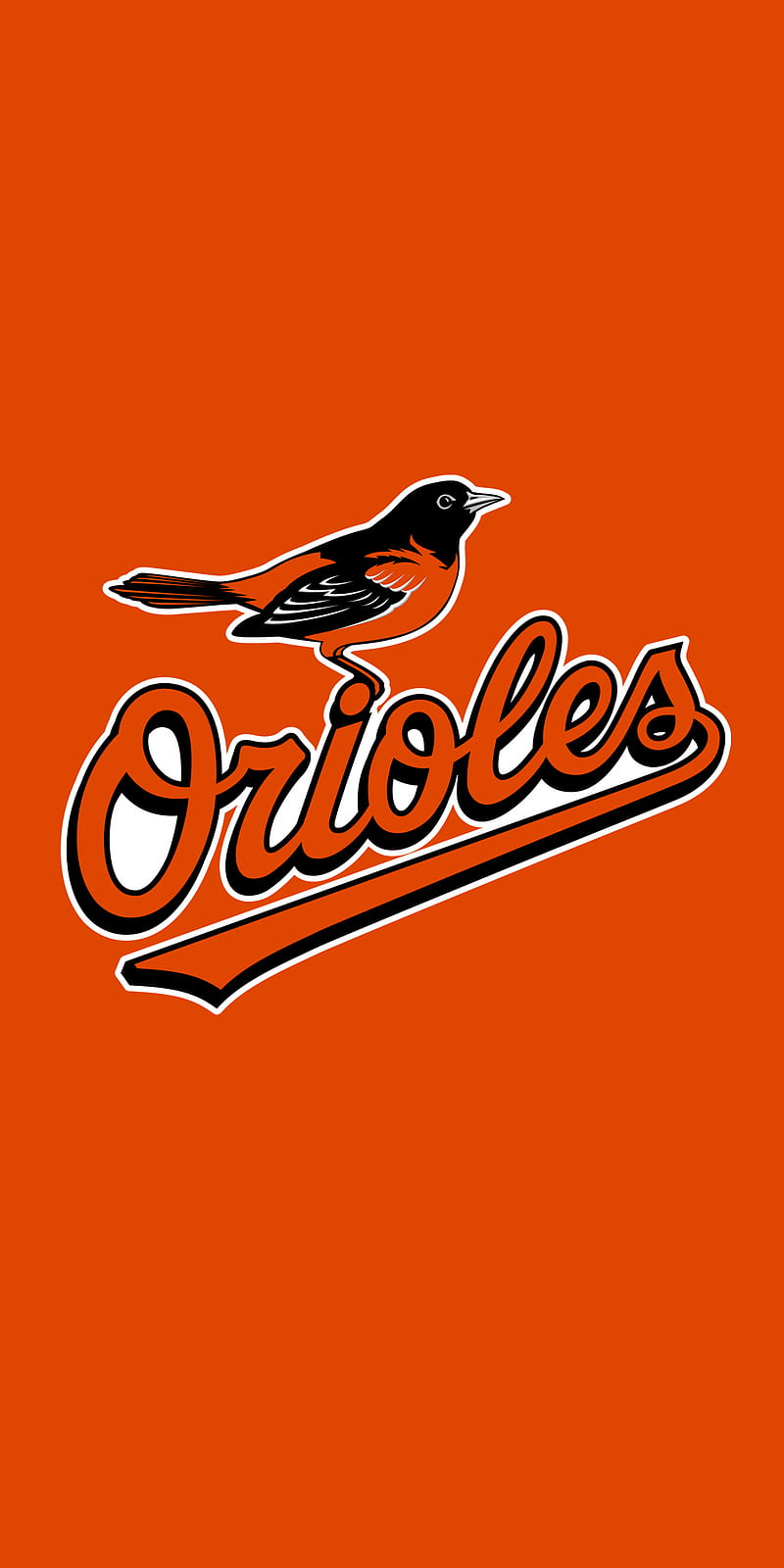 800x1600 Baltimore Orioles, mlb, baseball, logo, HD phone wallpaper