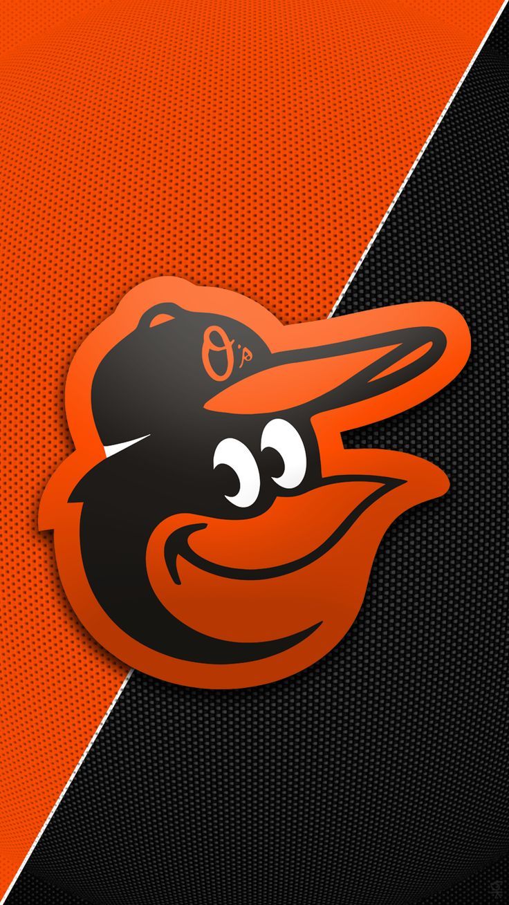 736x1309 Orioles logo wallpaper. Orioles logo design, Baltimore orioles black background, Baltimore orioles wallpaper