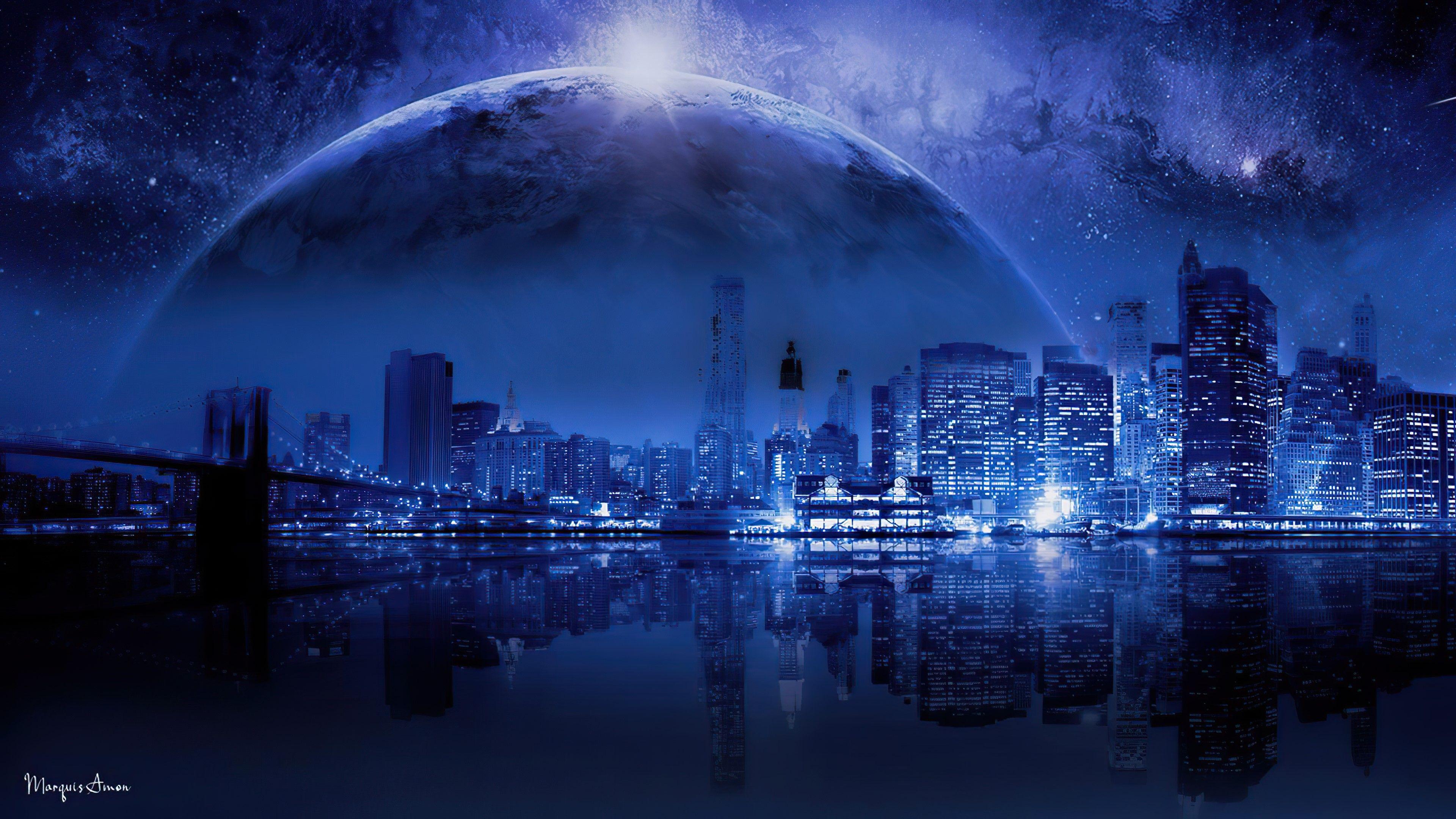 3840x2160 Blue Steel 4K wallpaper