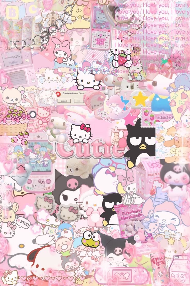 736x1104 sanrio collage