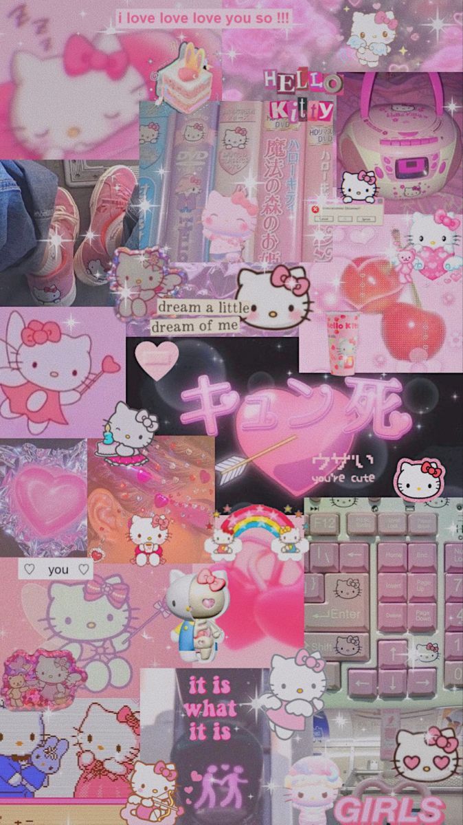 674x1200 hello kitty aesthetic wallpaper