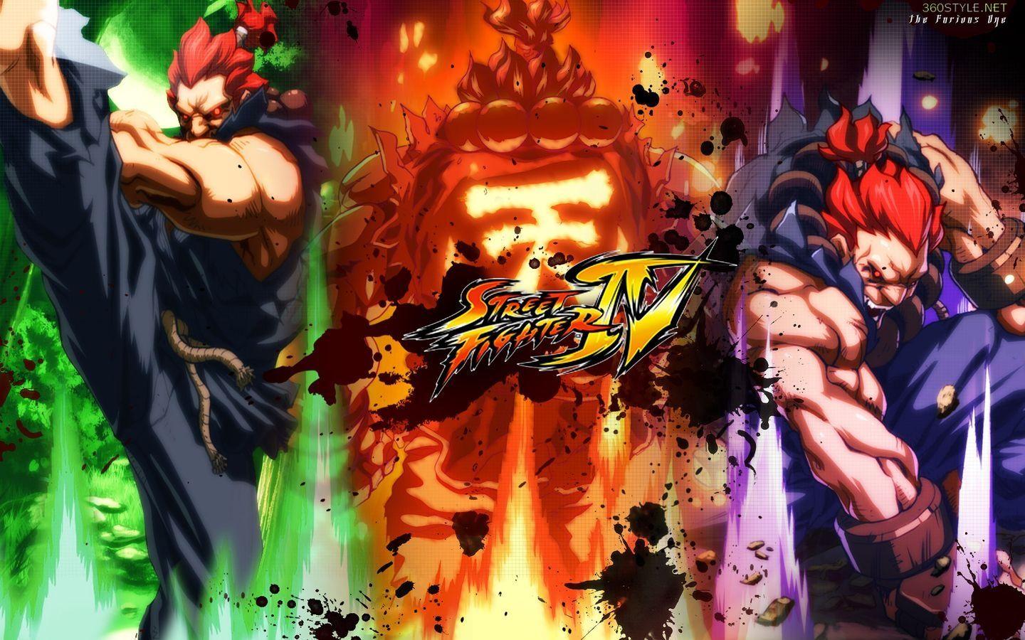 1440x900 Street Fighter 4 Akuma Wallpaper