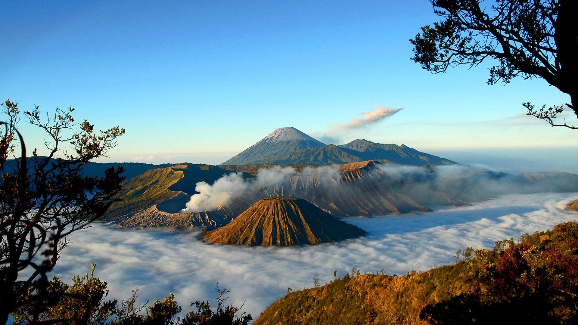 1920x1080 Download Mount Bromo Nature Mountain HD Wallpaperx1080