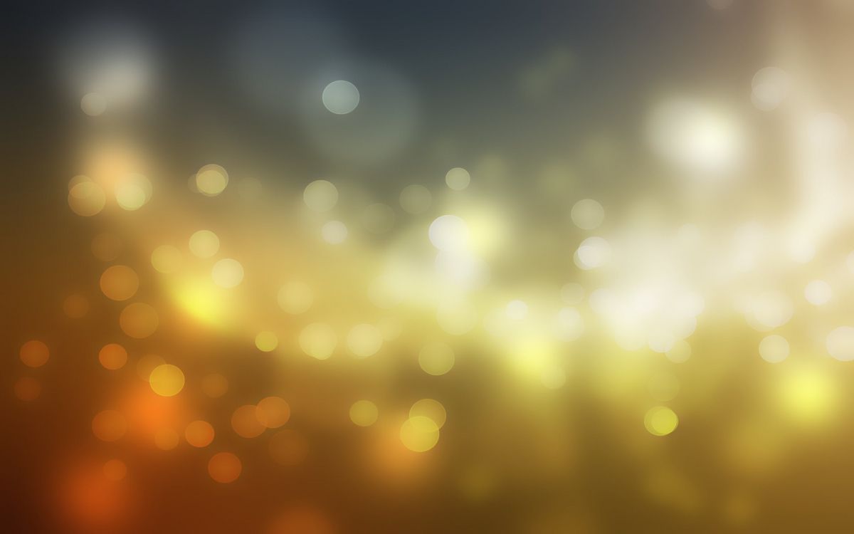 1200x750 Wallpaper Yellow and Blue Bokeh Lights, Background Free Image