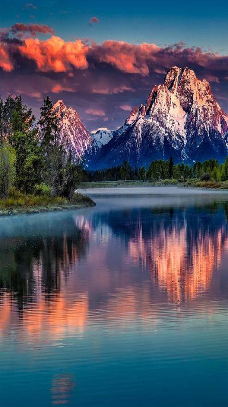 800x1422 Heaven, lakes, mountains, HD phone wallpaper