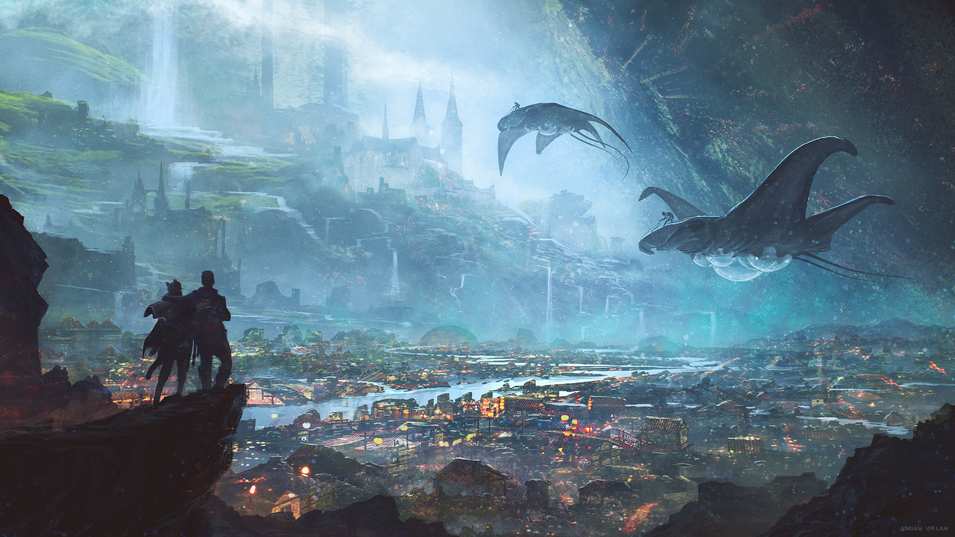 3840x2160 The Hidden Heaven Wallpaper, HD Artist Wallpaper, 4k Wallpaper, Image, Background, Photos and Picture