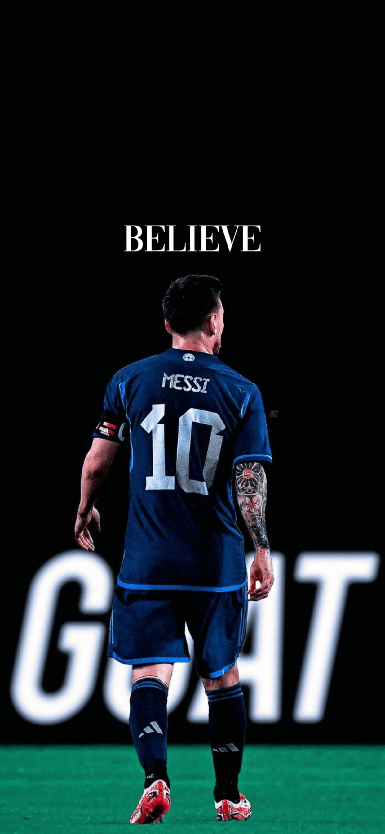 1242x2688 Messi Wallpaper