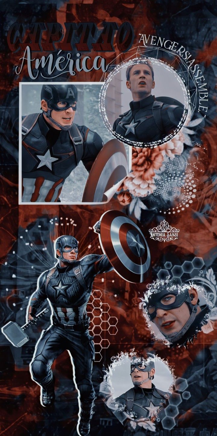 720x1446 Wallpaper Capitão América