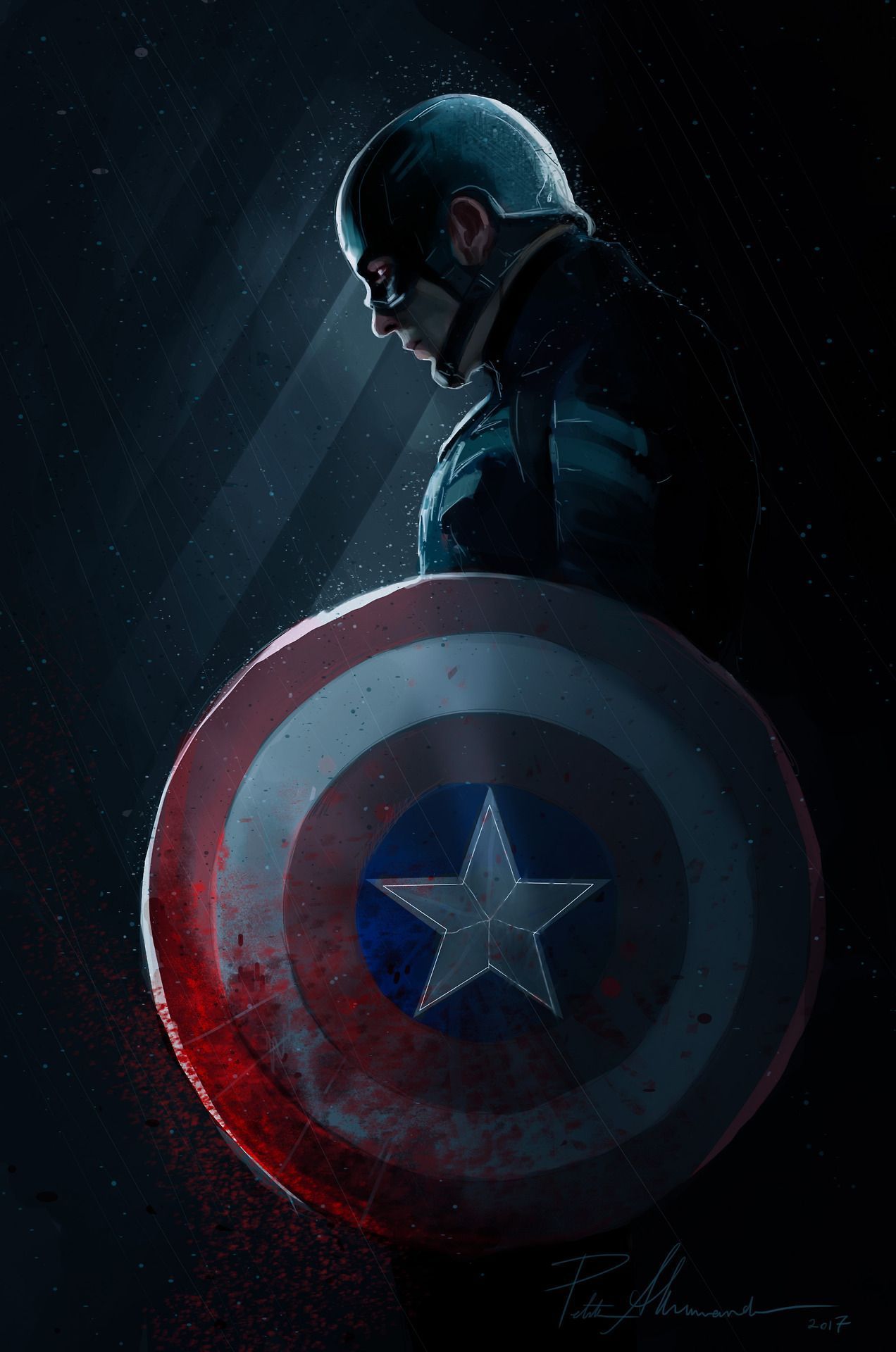 1272x1920 Captain America Wallpaper