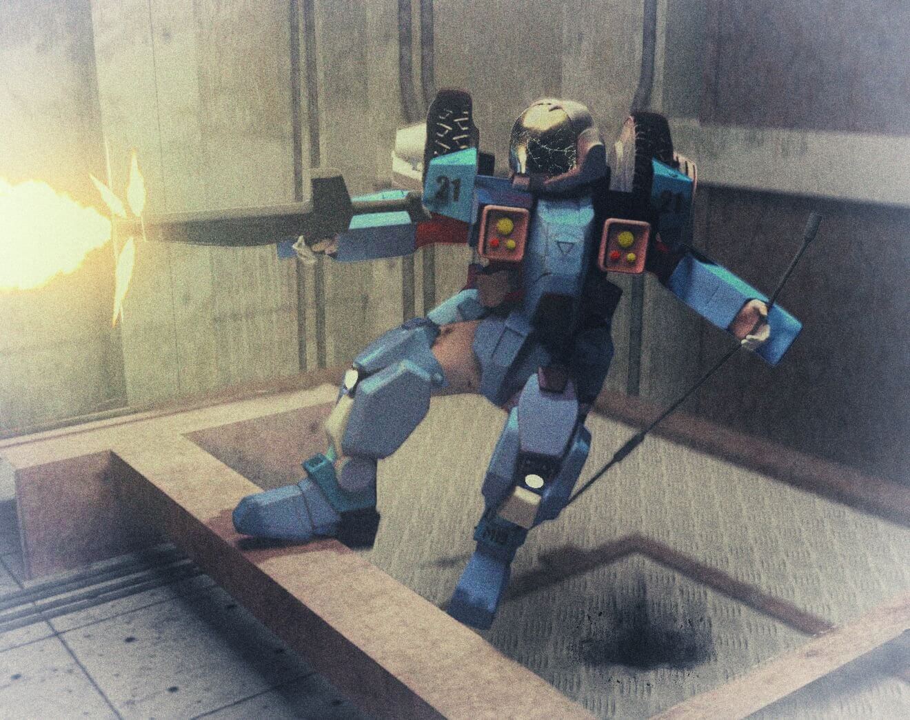 1320x1044 Genesis Climber Mospeada VR 052 Battler 3D Render
