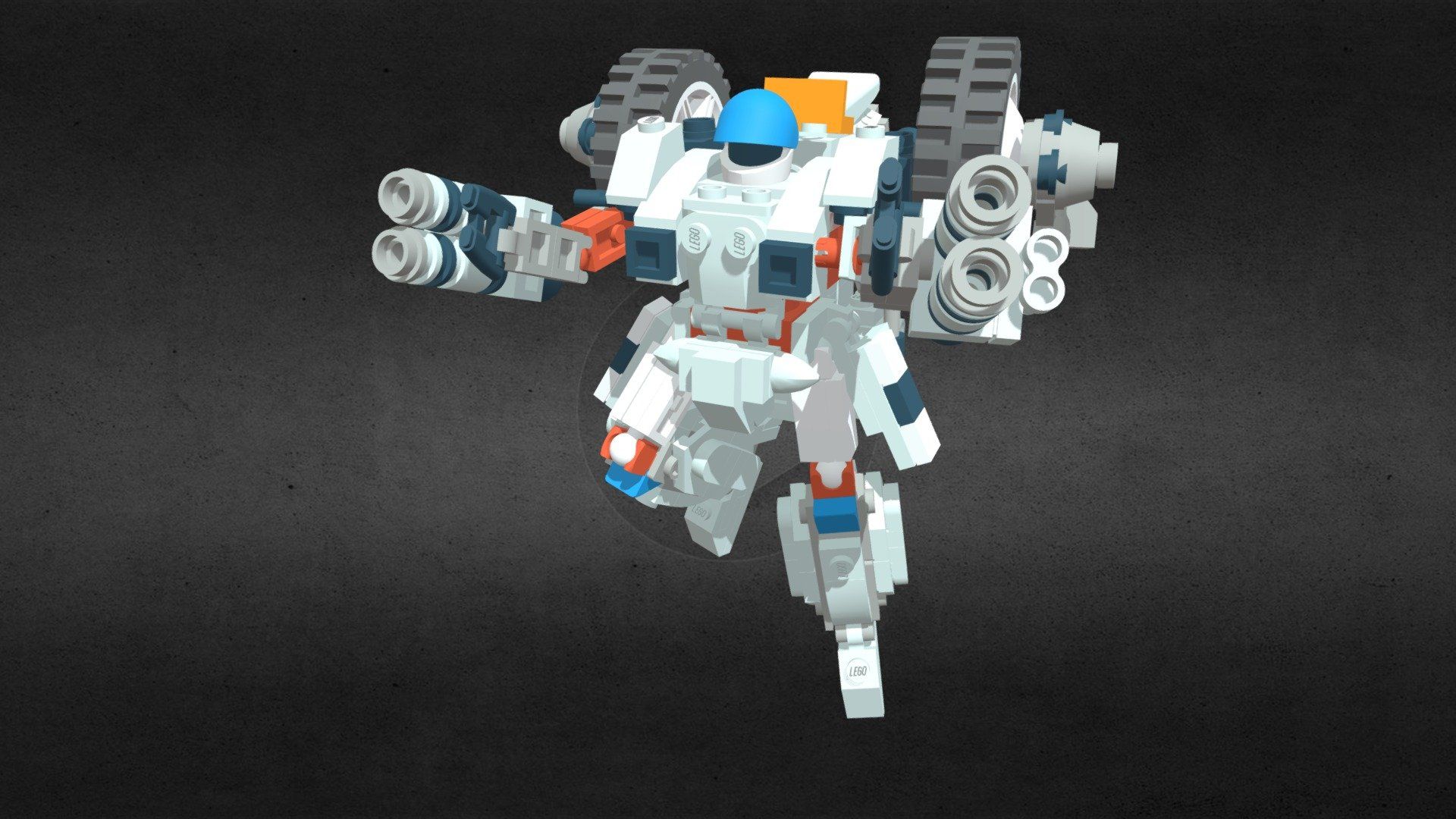 1920x1080 Genesis Genesis Climber MOSPEADA VR052F LEGO MOC Free 3D model by WyldeBrick [515ab82]