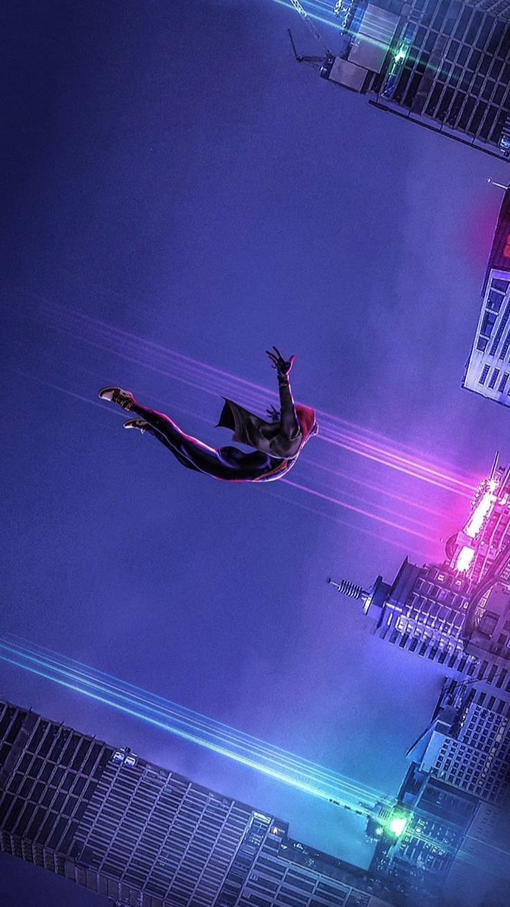 736x1309 Miles Morales Leap of Faith. Image spiderman, Meme comics, Movie artwork