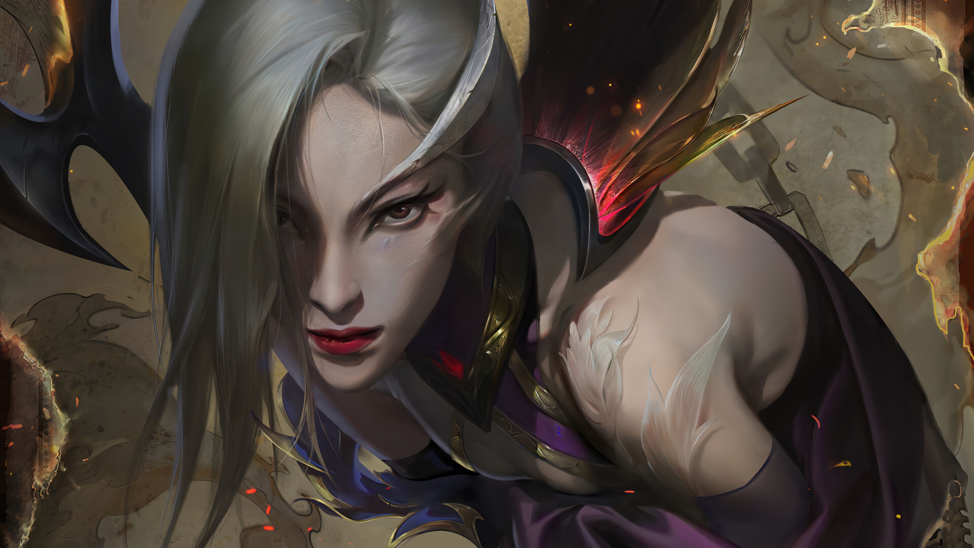 3840x2160 Morgana Coven LoL Wallpaper 4K PC Desktop e