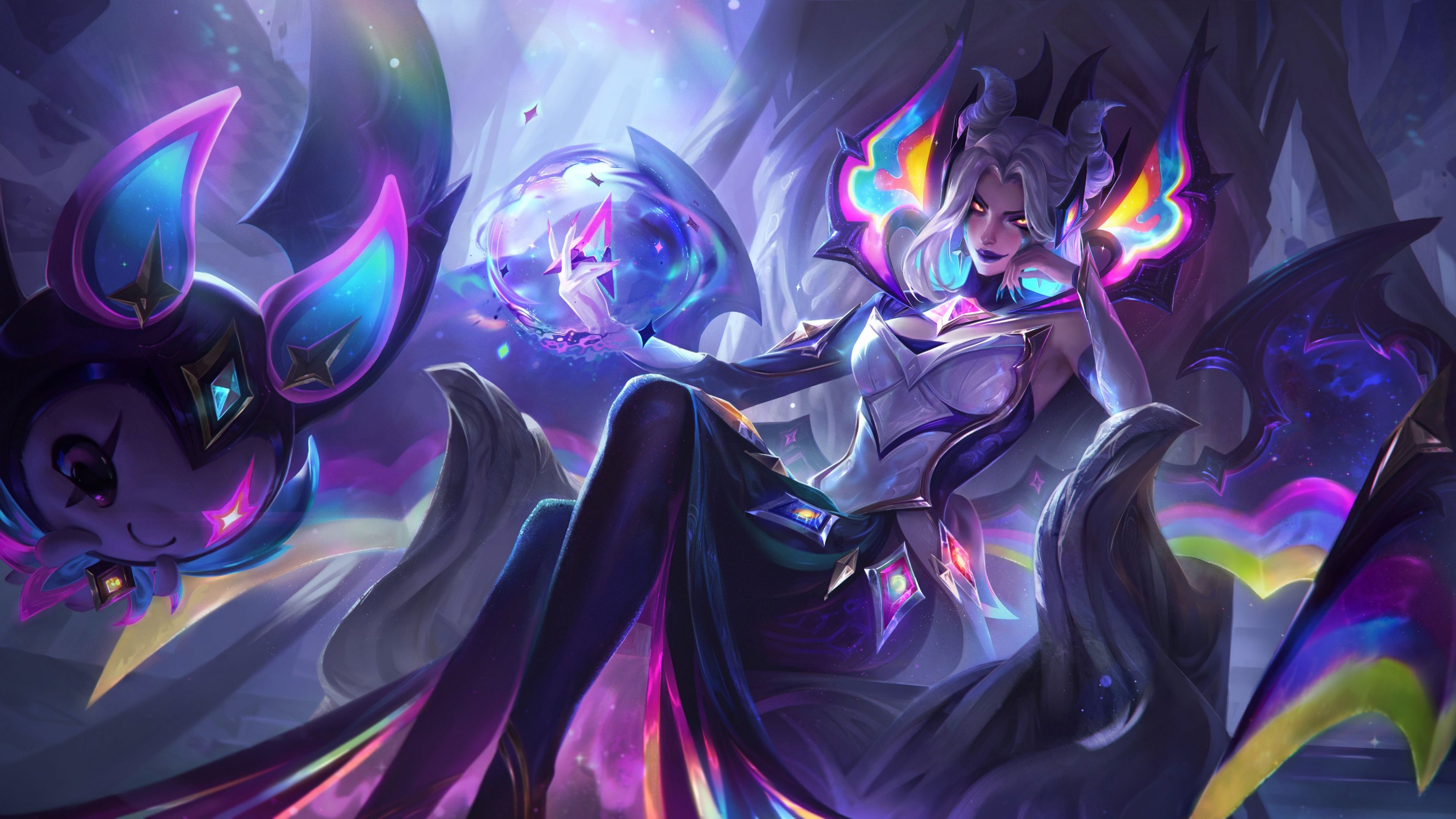 3840x2160 League of Legends Wallpaper 4K, Morgana