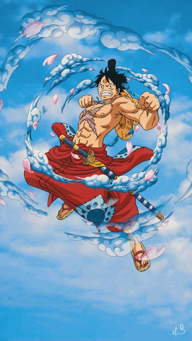 736x1308 Luffy Land of Wano Country Arc