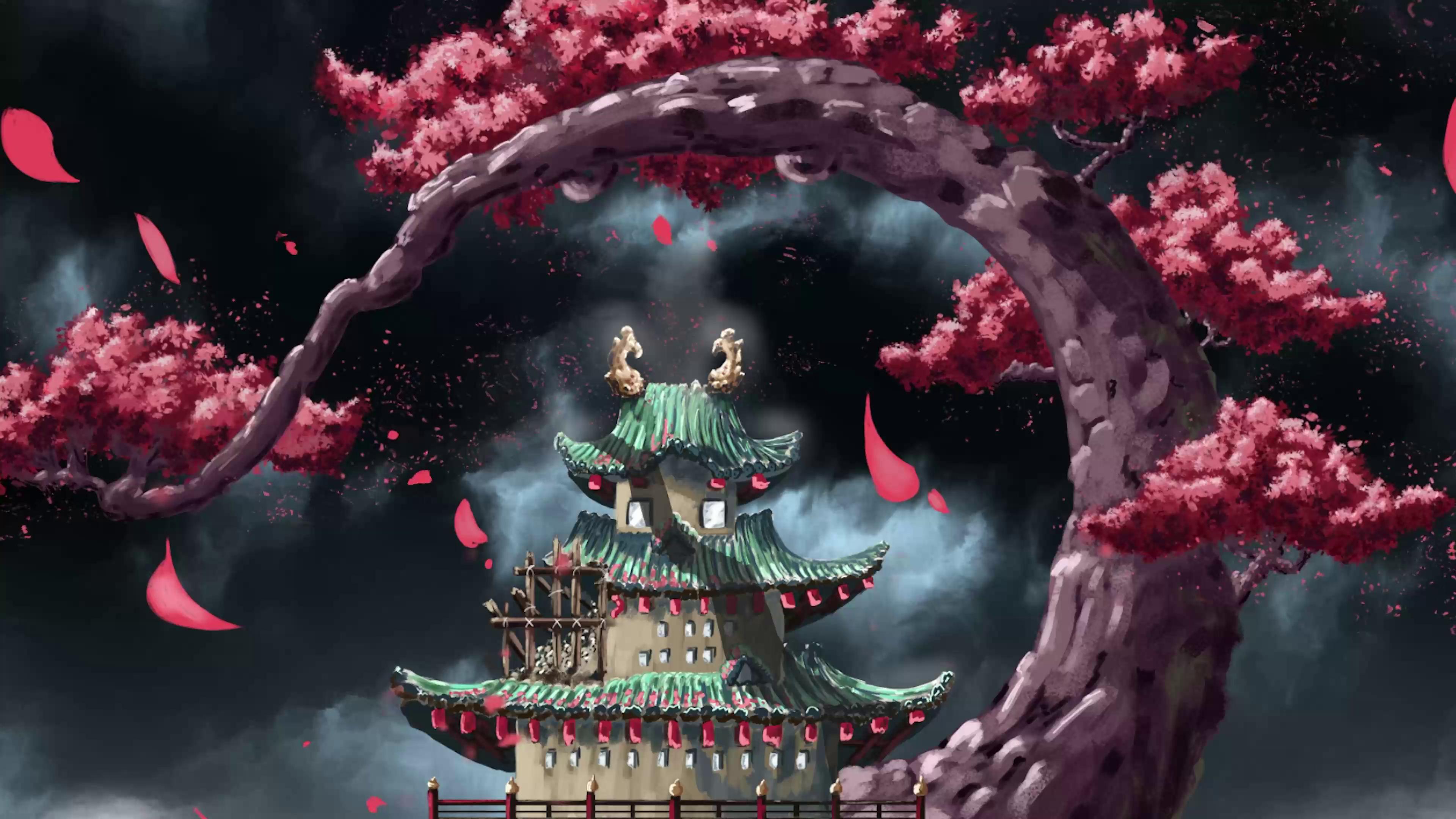 3840x2160 Wano (One Piece) Live Wallpaper