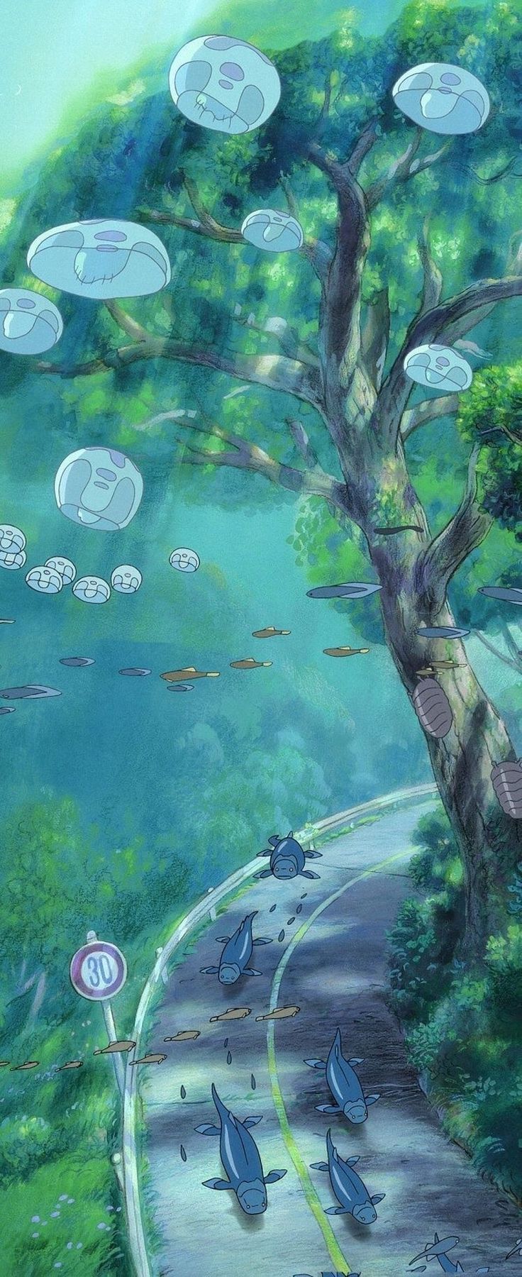 736x1800 Cats Wallpaper for Cat Lovers Aesthetics and Art. Studio ghibli wallpaper, Studio ghibli films, Studio ghibli background