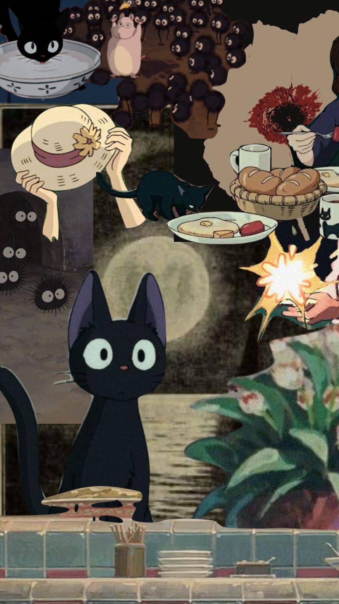 1080x1920 Jiji Cat Wallpaper