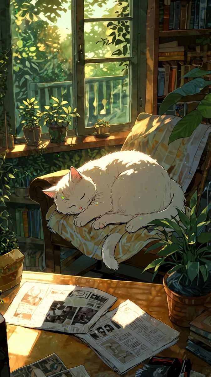 673x1201 Ghibli Cozy Aesthetic wallpaper background