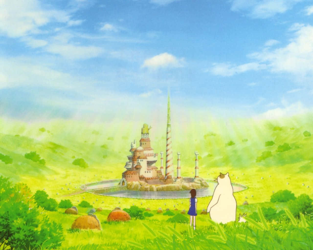 1280x1024 Download The Cat Returns Ghibli Adventure Wallpaper