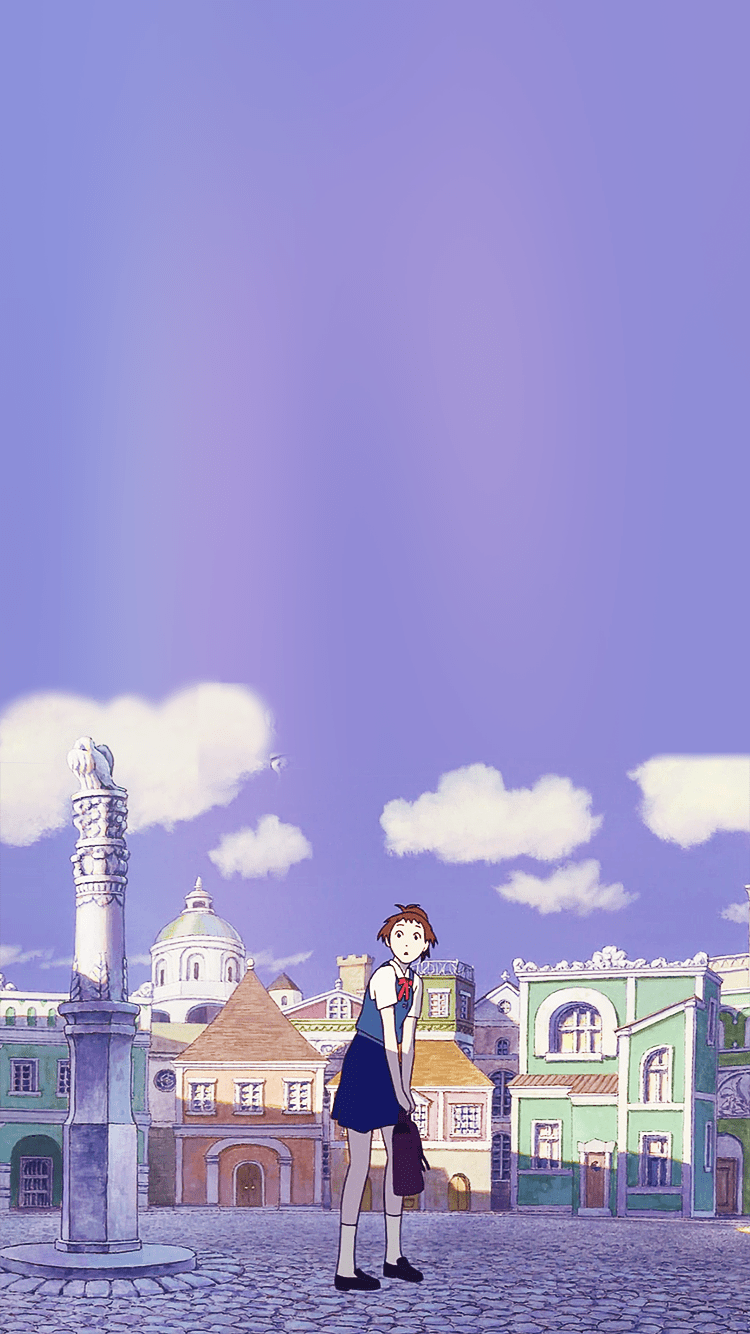 750x1334 The Cat Returns Ghibli Wallpaper