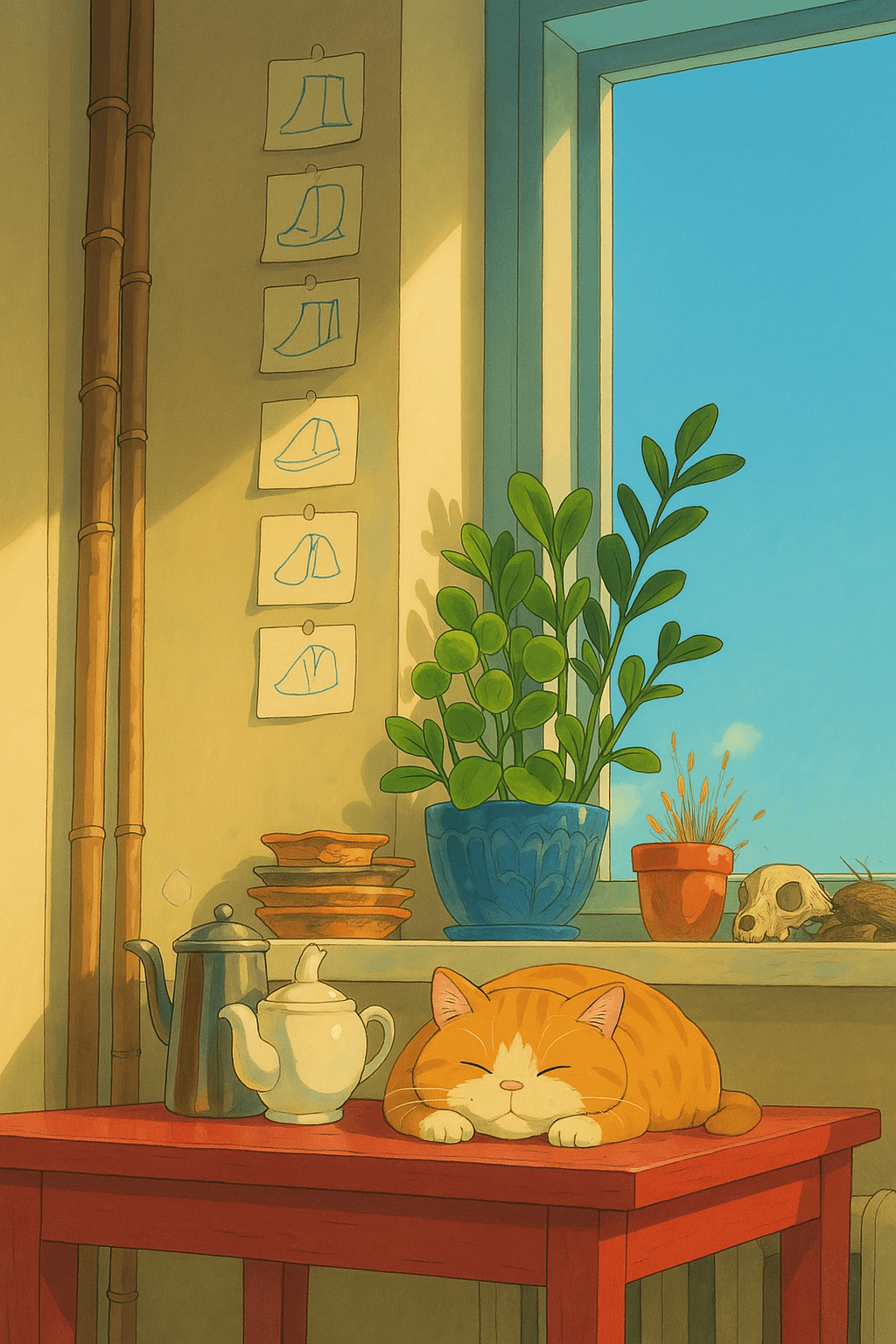 1024x1536 Friend said this looks like a still from a studio Ghibli movie