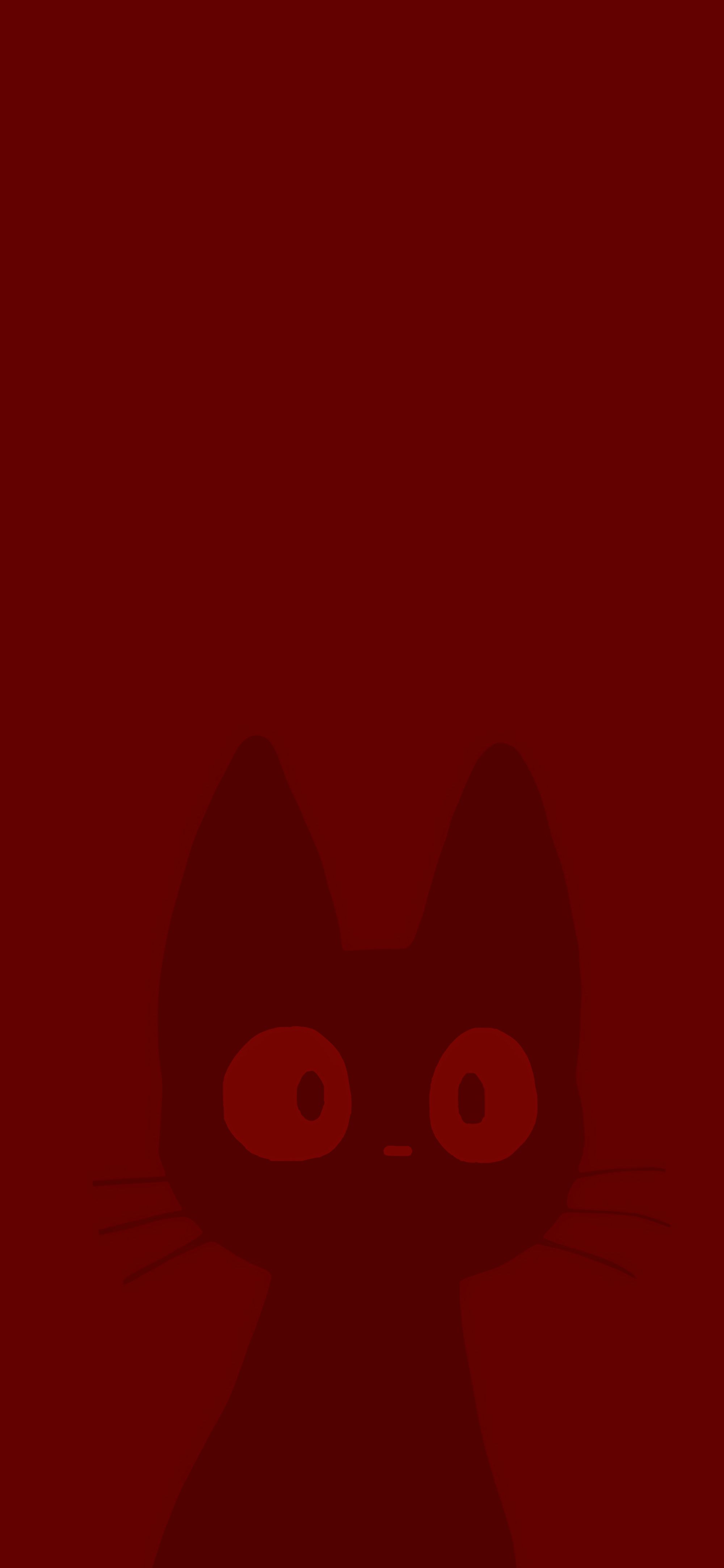 2000x4329 Jiji Cat Minimalist Red Wallpaper Studio Ghibli Wallpaper