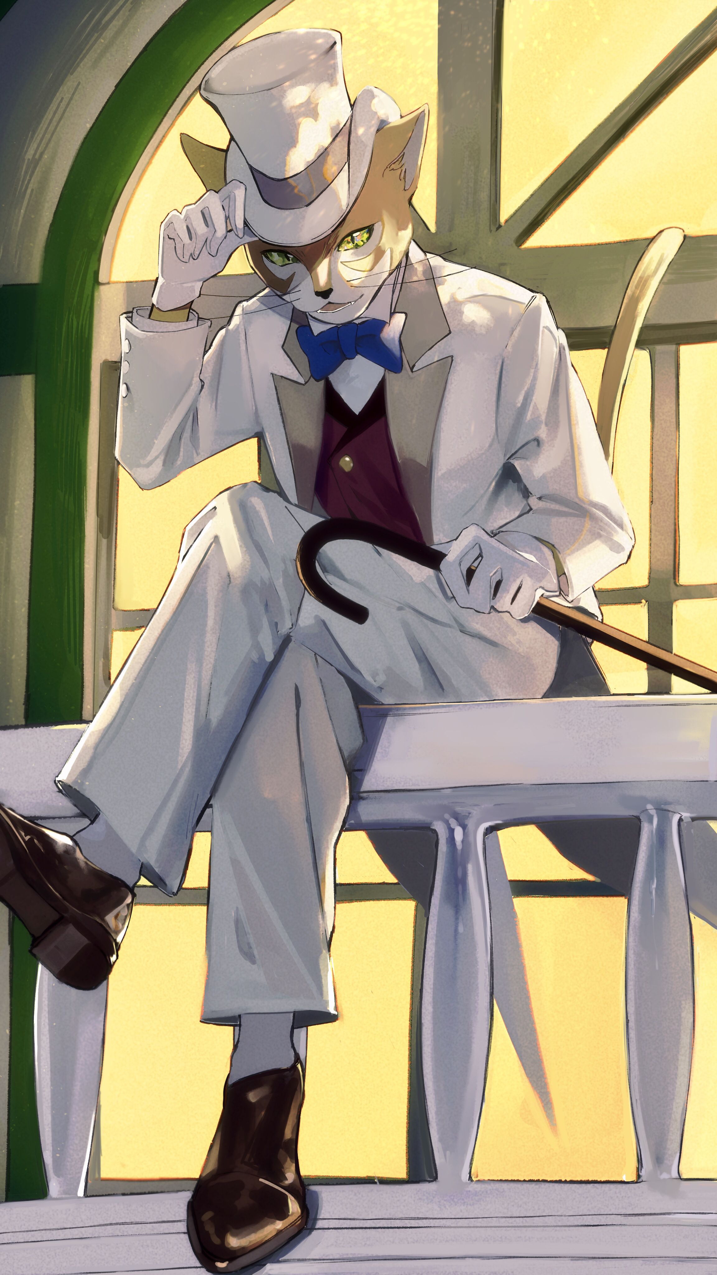2304x4096 Baron Humbert von Gikkingen no Ongaeshi by Mya X x Anime Image Board