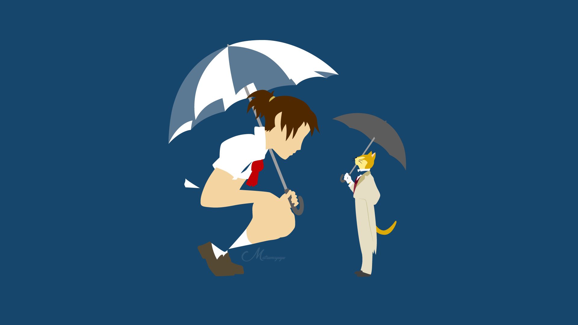 1920x1080 Desktop wallpaper: Anime, Baron Humbert Von Gikkingen, Haru Yoshioka, Minimalist, Vector 4K free download for PC. 930991