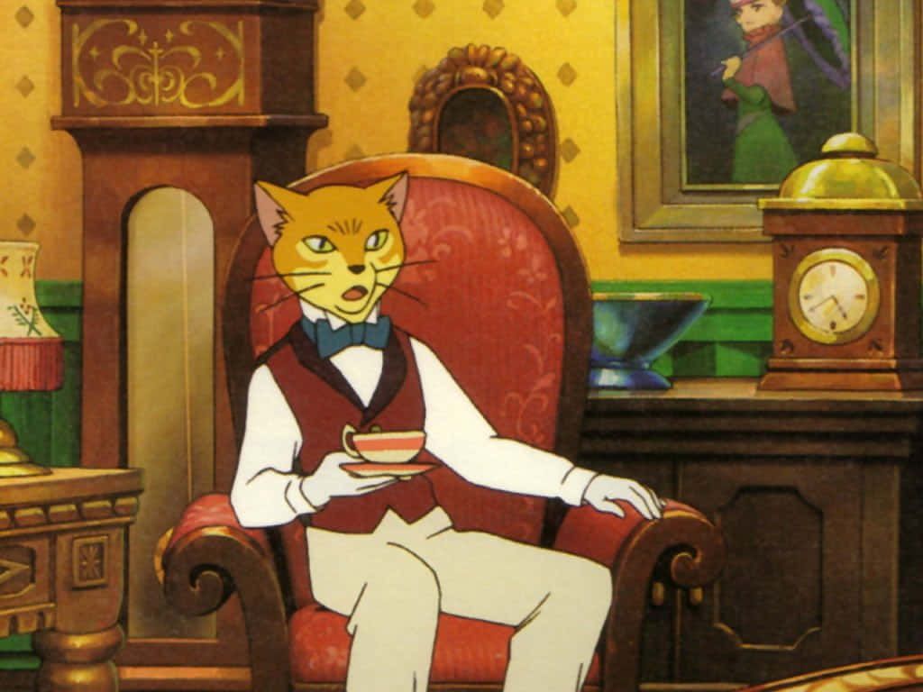 1024x768 Download The Cat Returns Animal Adventure Wallpaper