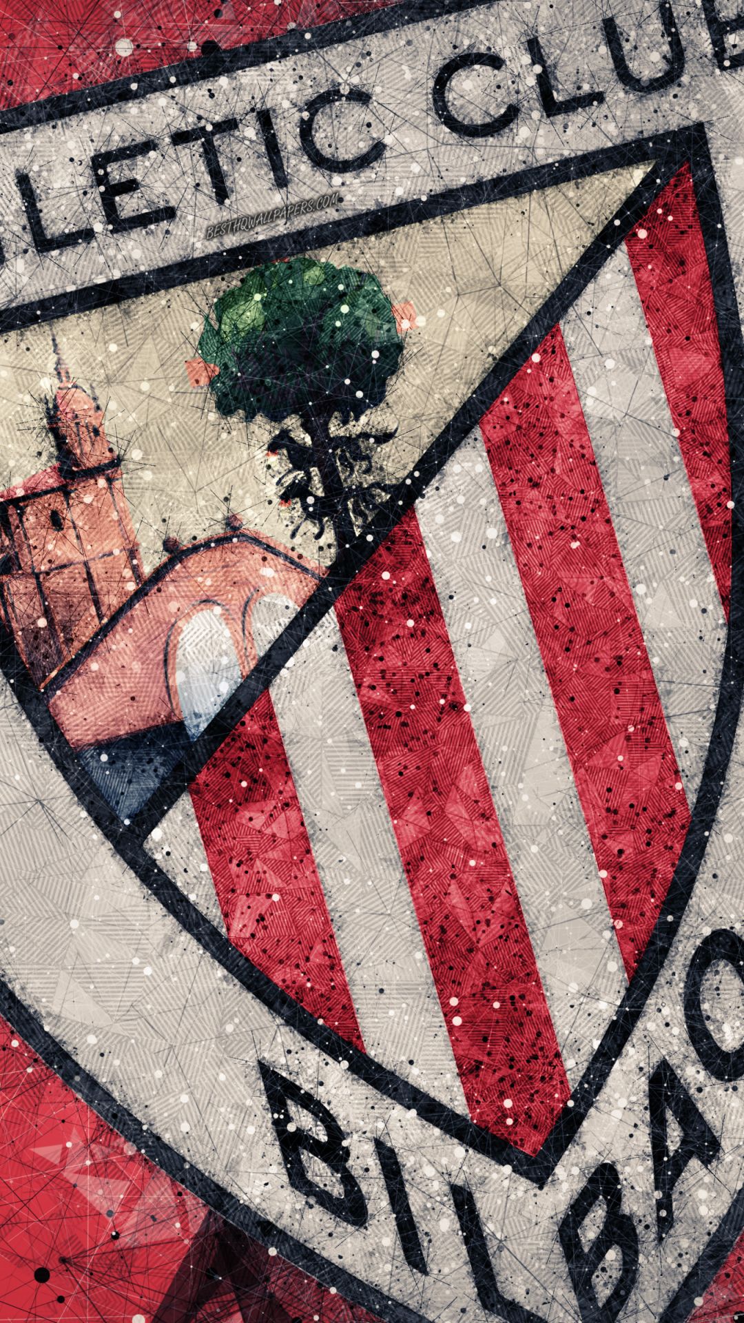 1080x1920 Phone wallpaper: Athletic Bilbao, Sports, Emblem, Soccer, Logo 1179946