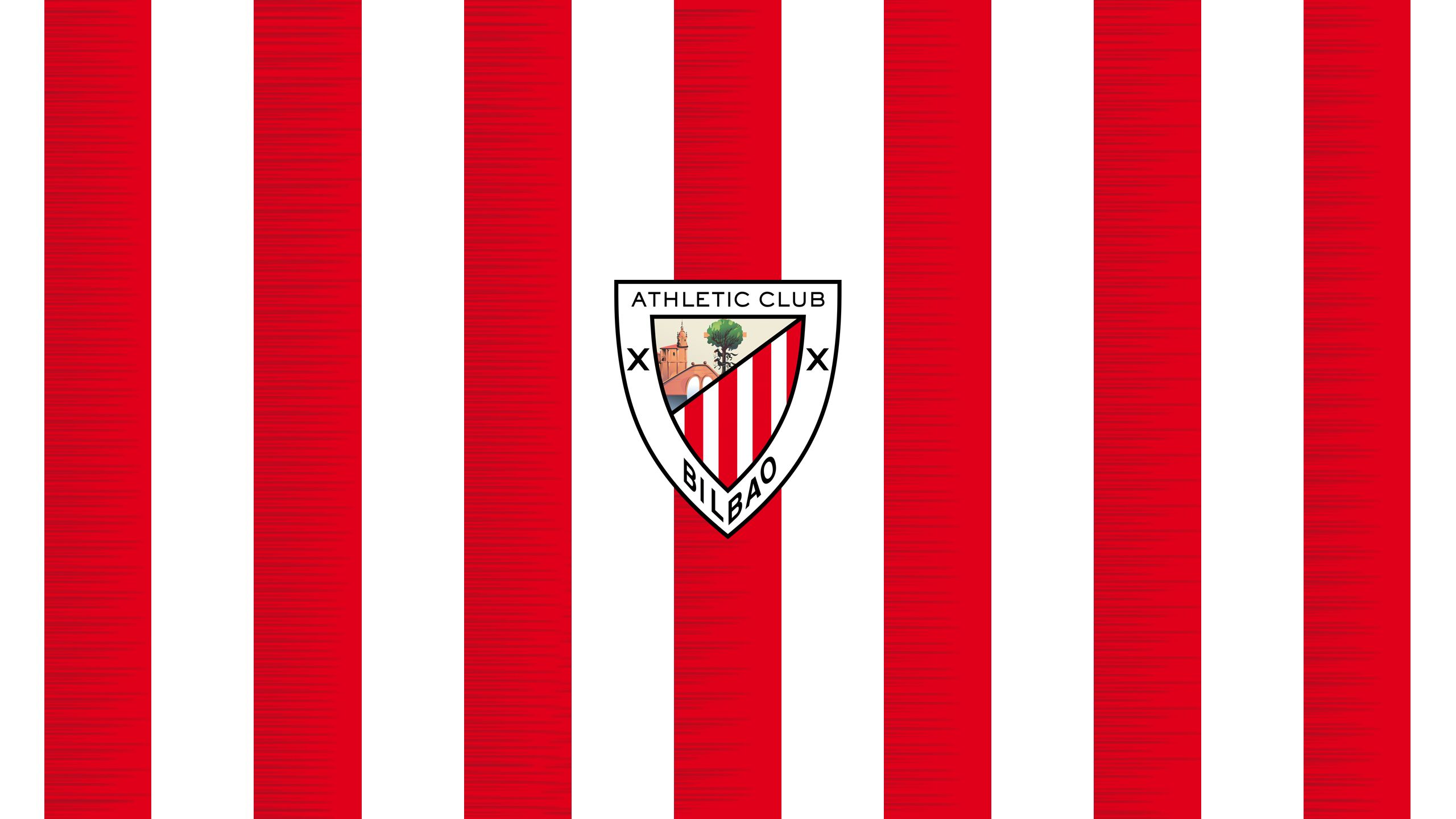 2560x1440 Desktop wallpaper: Athletic Bilbao, Sports, Emblem, Logo, Soccer 4K free download for PC. 503242