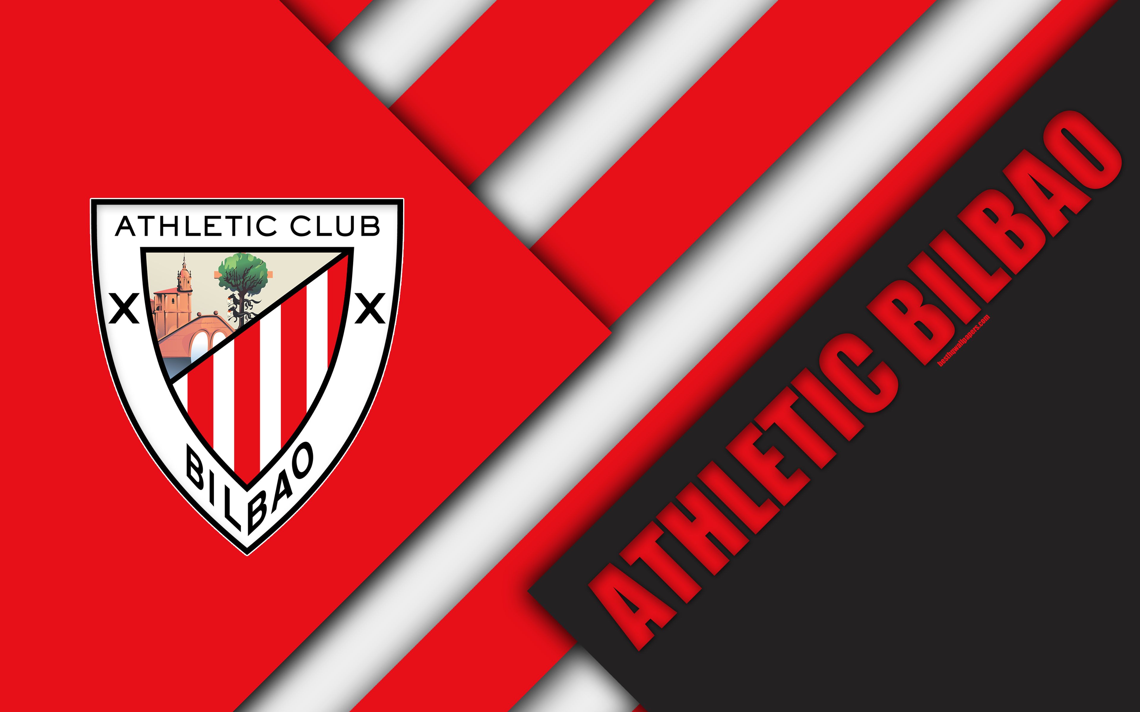 3840x2400 Phone wallpaper: Athletic Bilbao, Sports, Emblem, Soccer, Logo 1179946