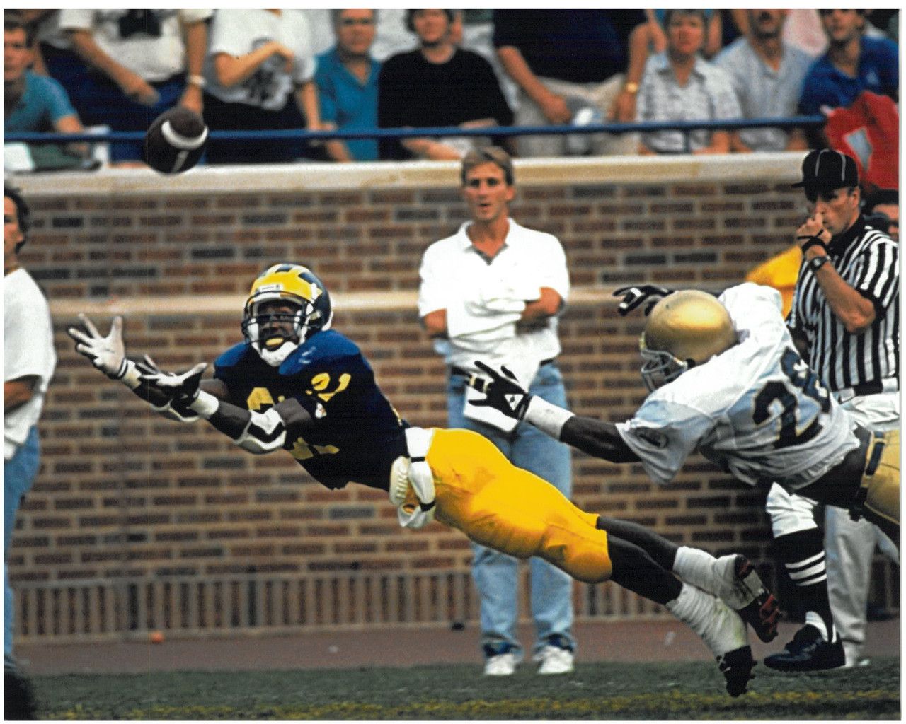 1280x1024 Desmond Howard University of Michigan 8x10 Photo