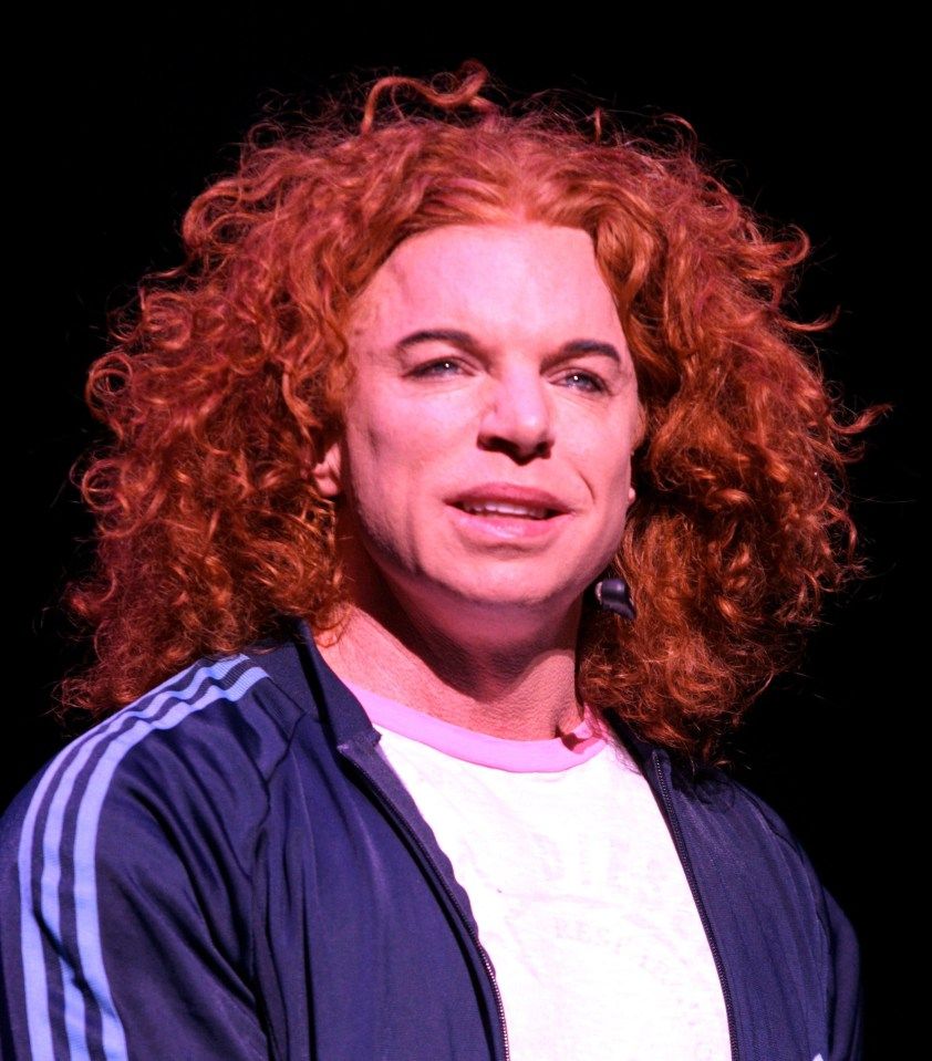 842x959 Comedian Carrot Top, rushed to hospital after emergency as Las Vegas show cancelled