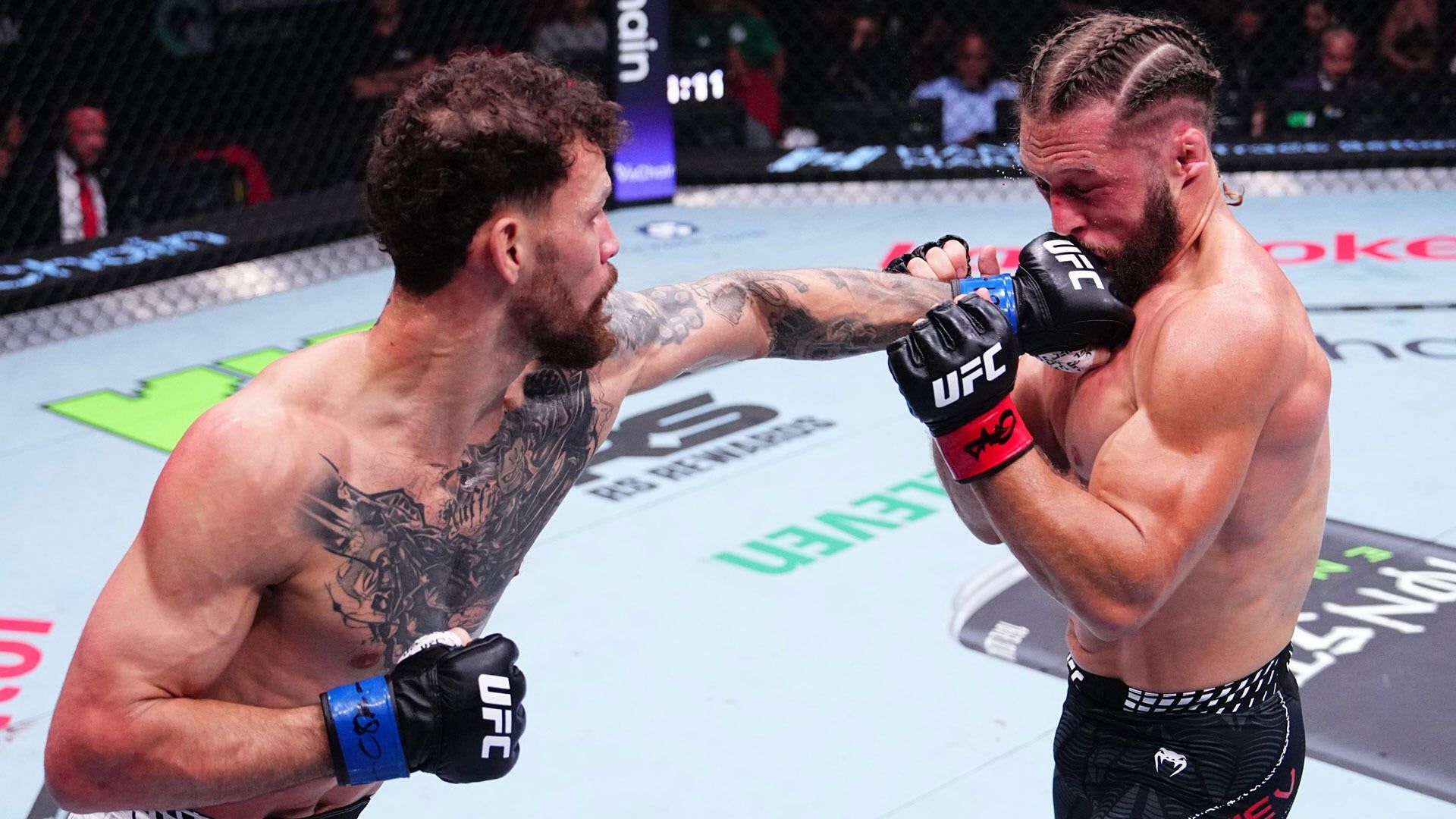 1920x1080 Mauricio Ruffy scores brutal knockout of Rafael Fiziev at UFC 325