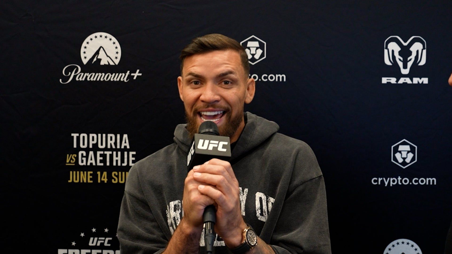 1920x1080 Mauricio Ruffy Interview. UFC Freedom 250