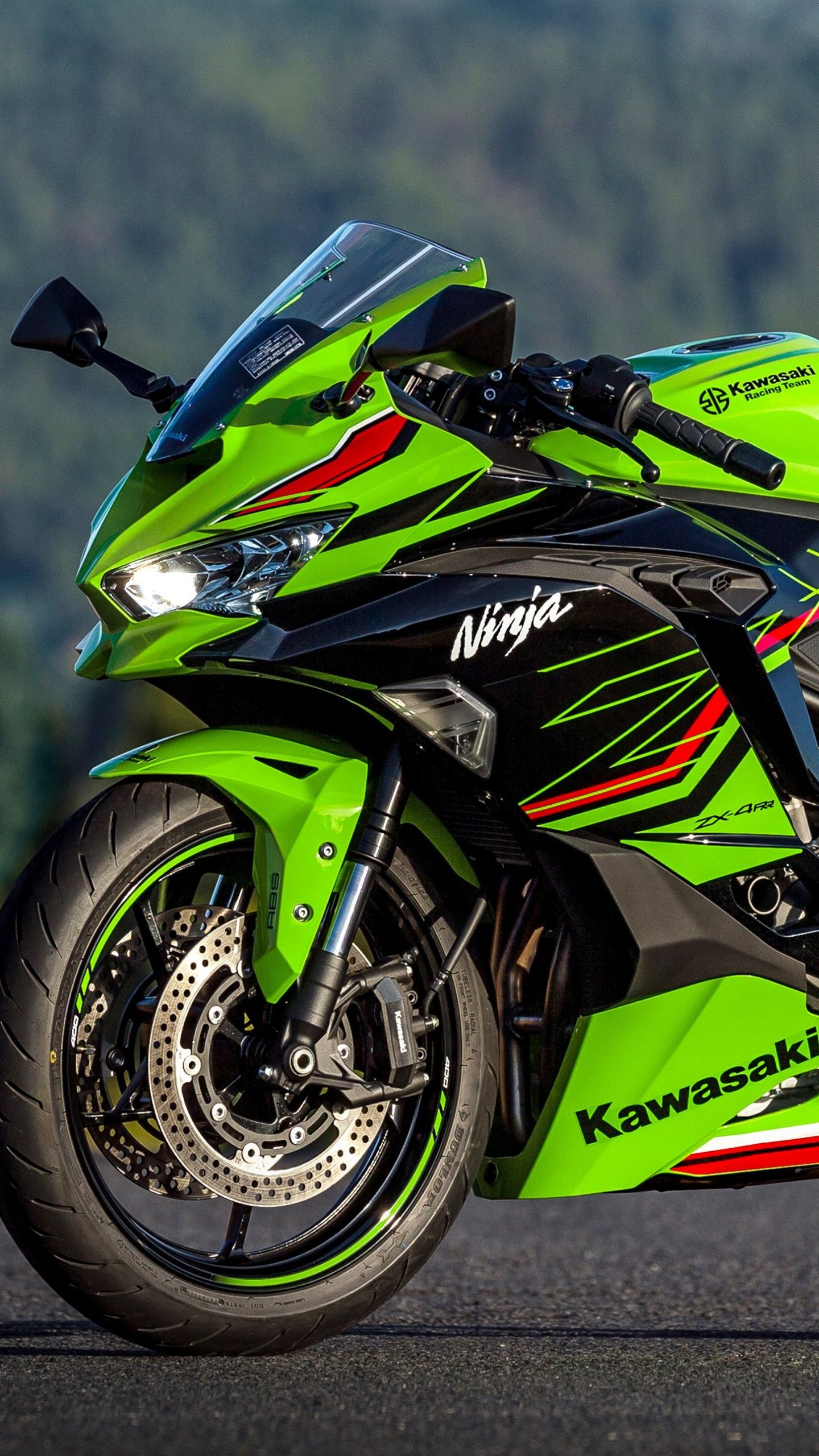 1440x2560 Kawasaki Ninja ZX 4RR Wallpaper 4K, Sports Bikes, 2023