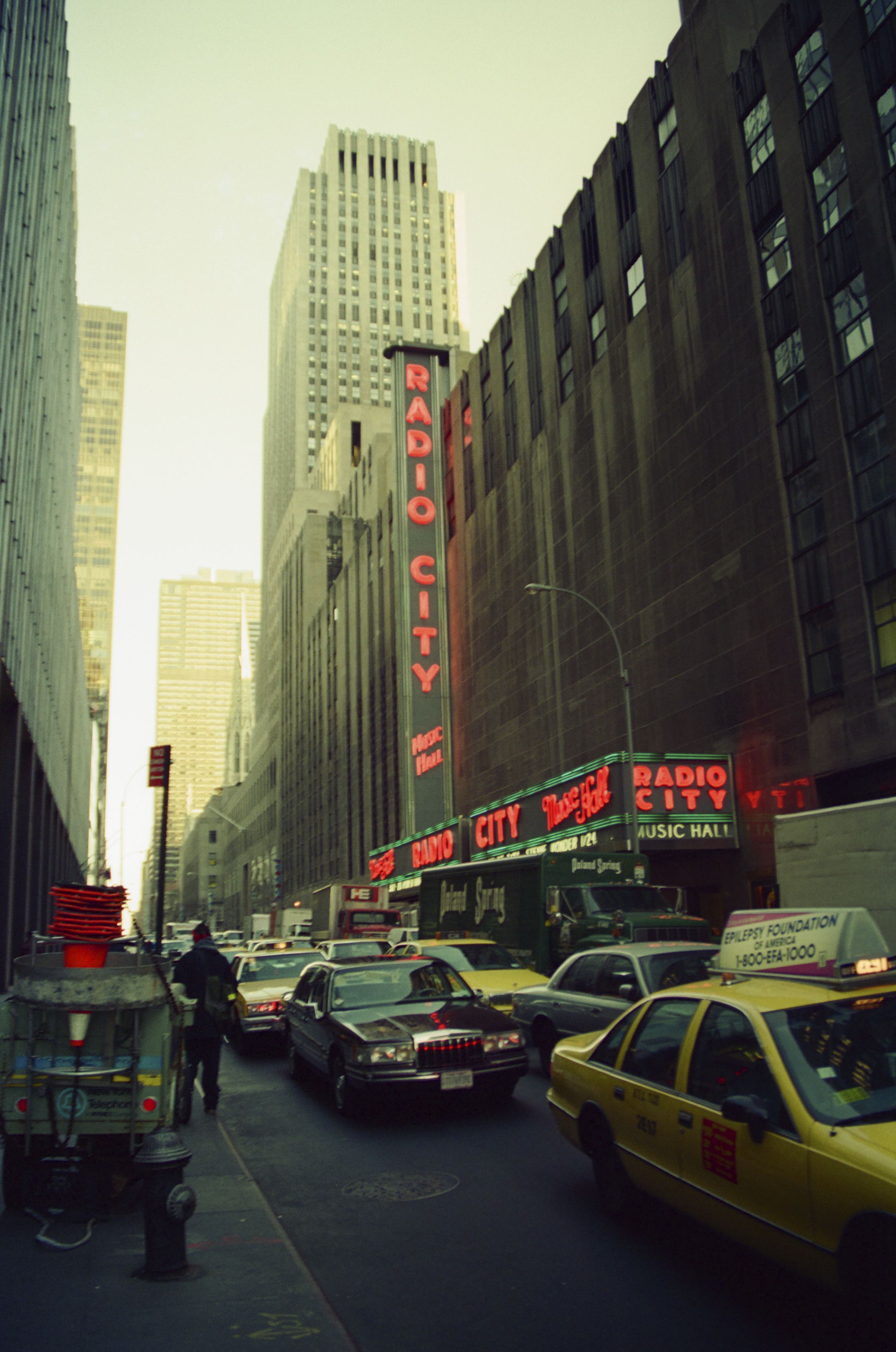 2171x3275 New York City, early 90s [Found Film]