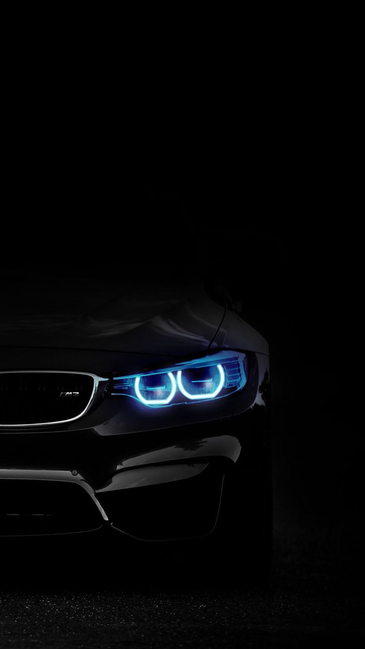 736x1308 BMW Headlights Dark Series Wallpaper