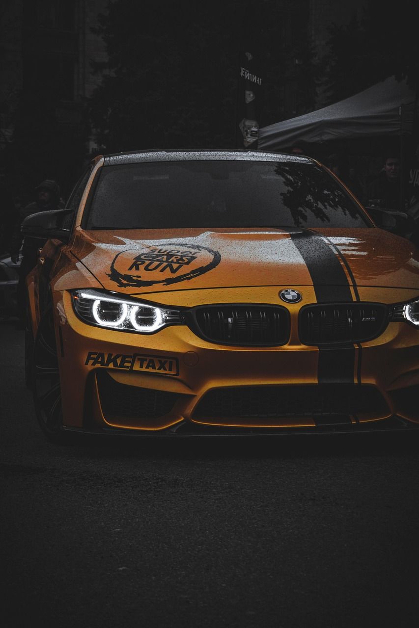 853x1280 Bmw Car Headlights
