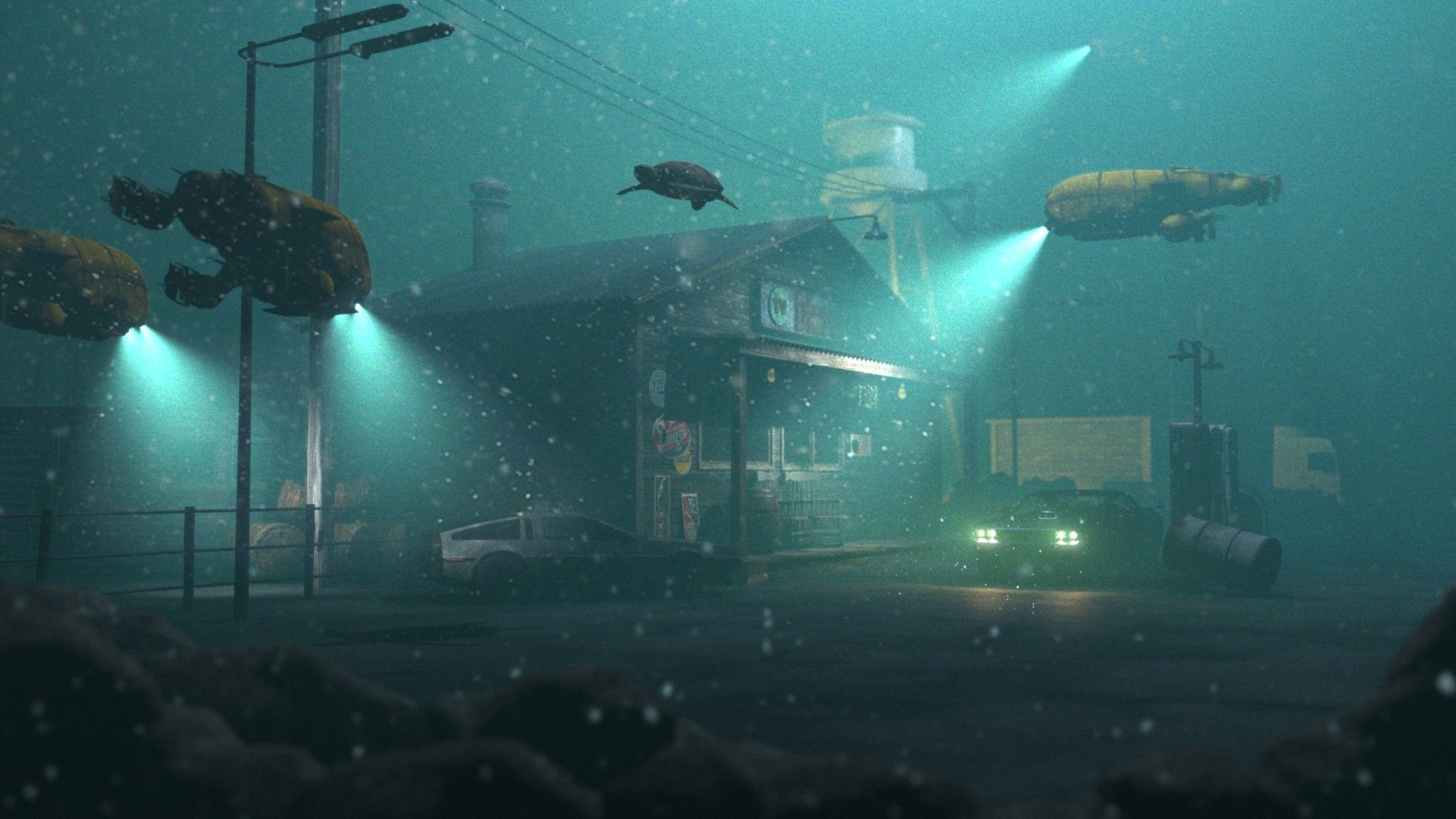 1920x1080 sinking city