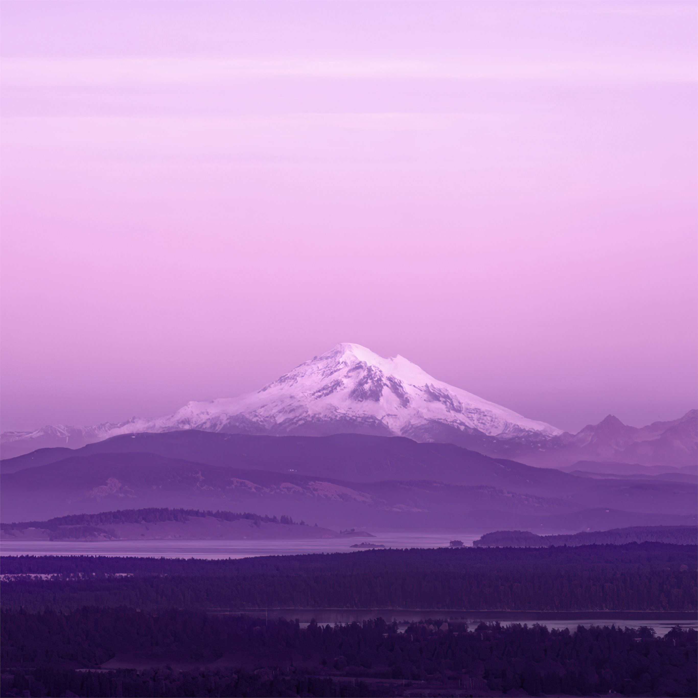 2732x2732 mount baker iPad Pro Wallpaper Free Download