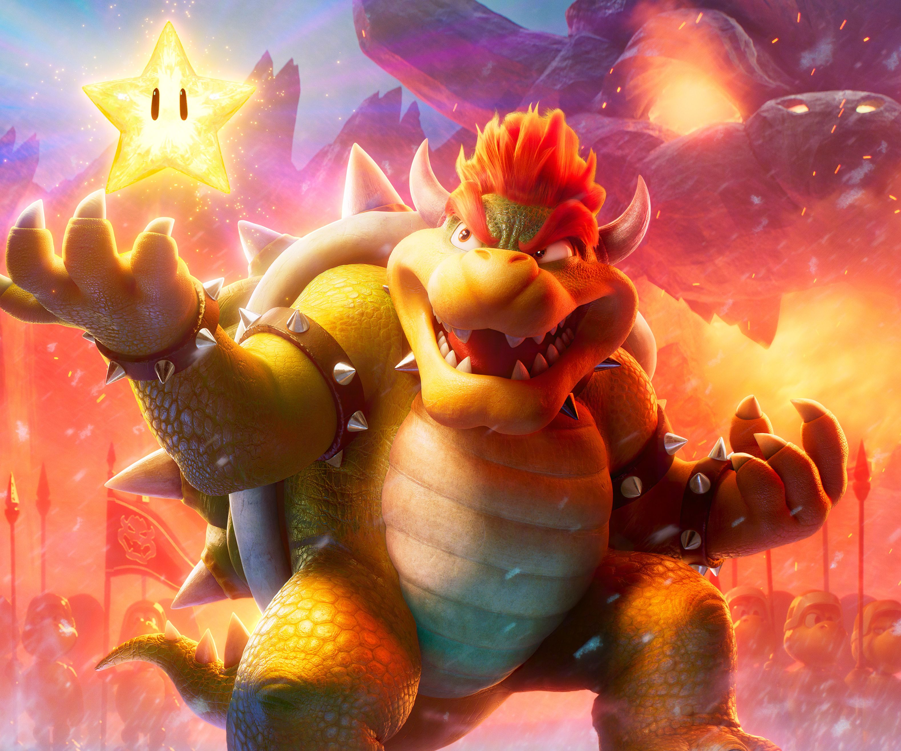 3158x2632 Bowser Movie Super Mario Bros 2023 Wallpaper